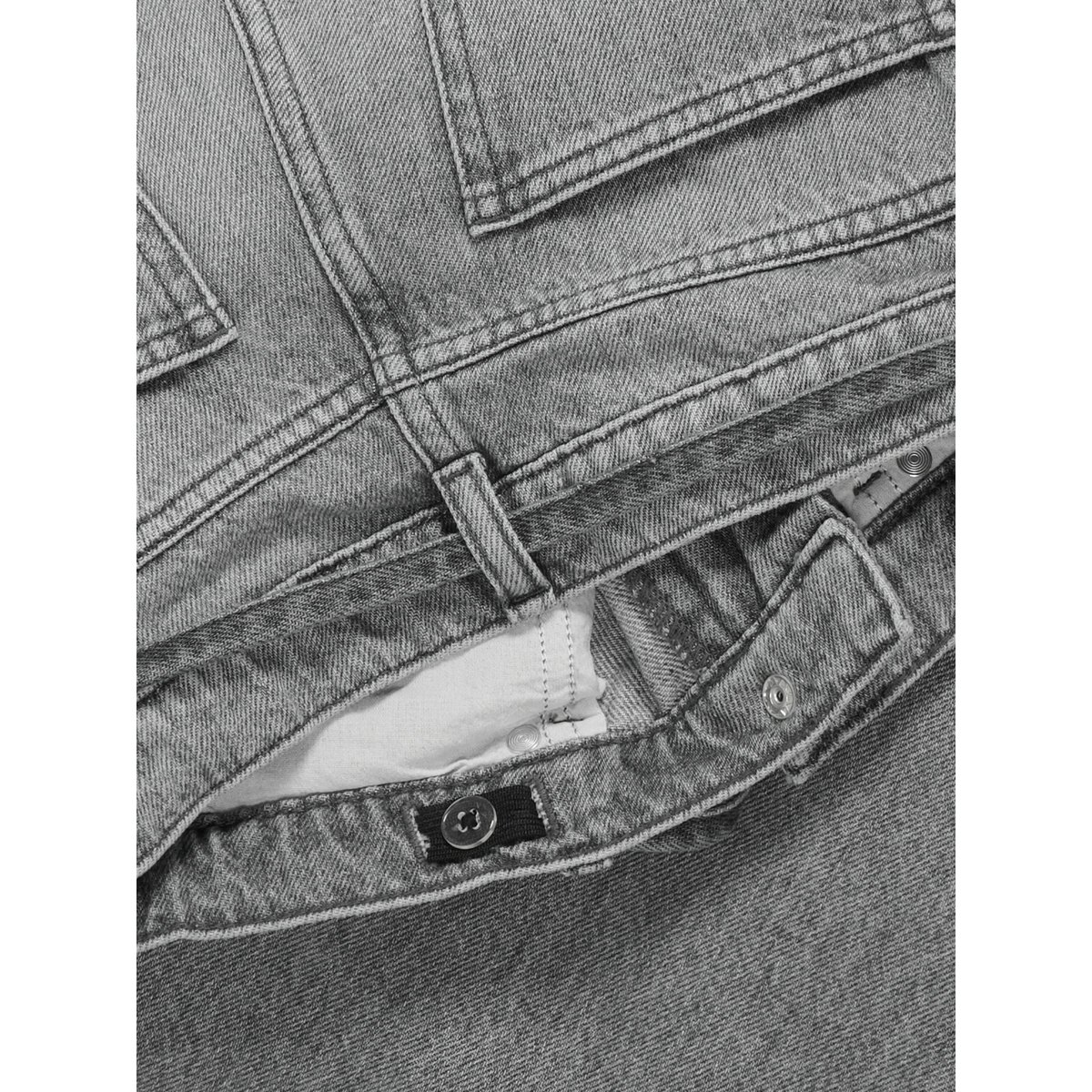 Jean Coupe Droite medium grey denim, KIDS ONLY