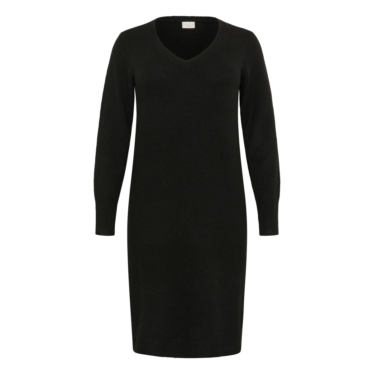 Robe noir black deep, KAFFE CURVE