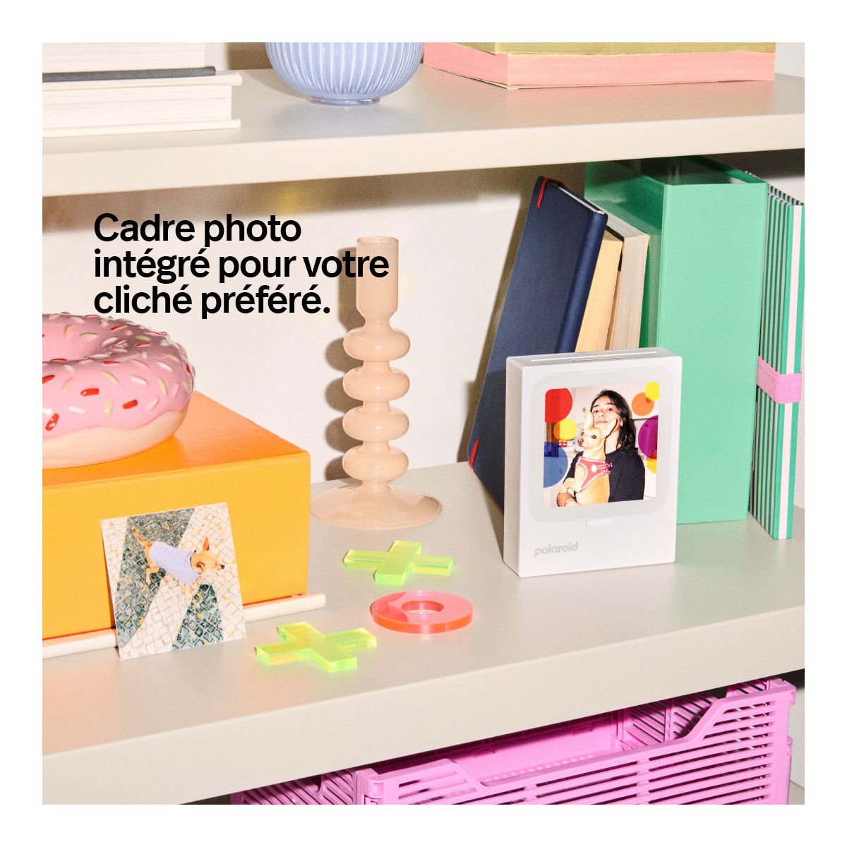 Imprimante photo portable Polaroid Hi Print 3x3 Pocket Photo Print couleur unique, POLAROID
