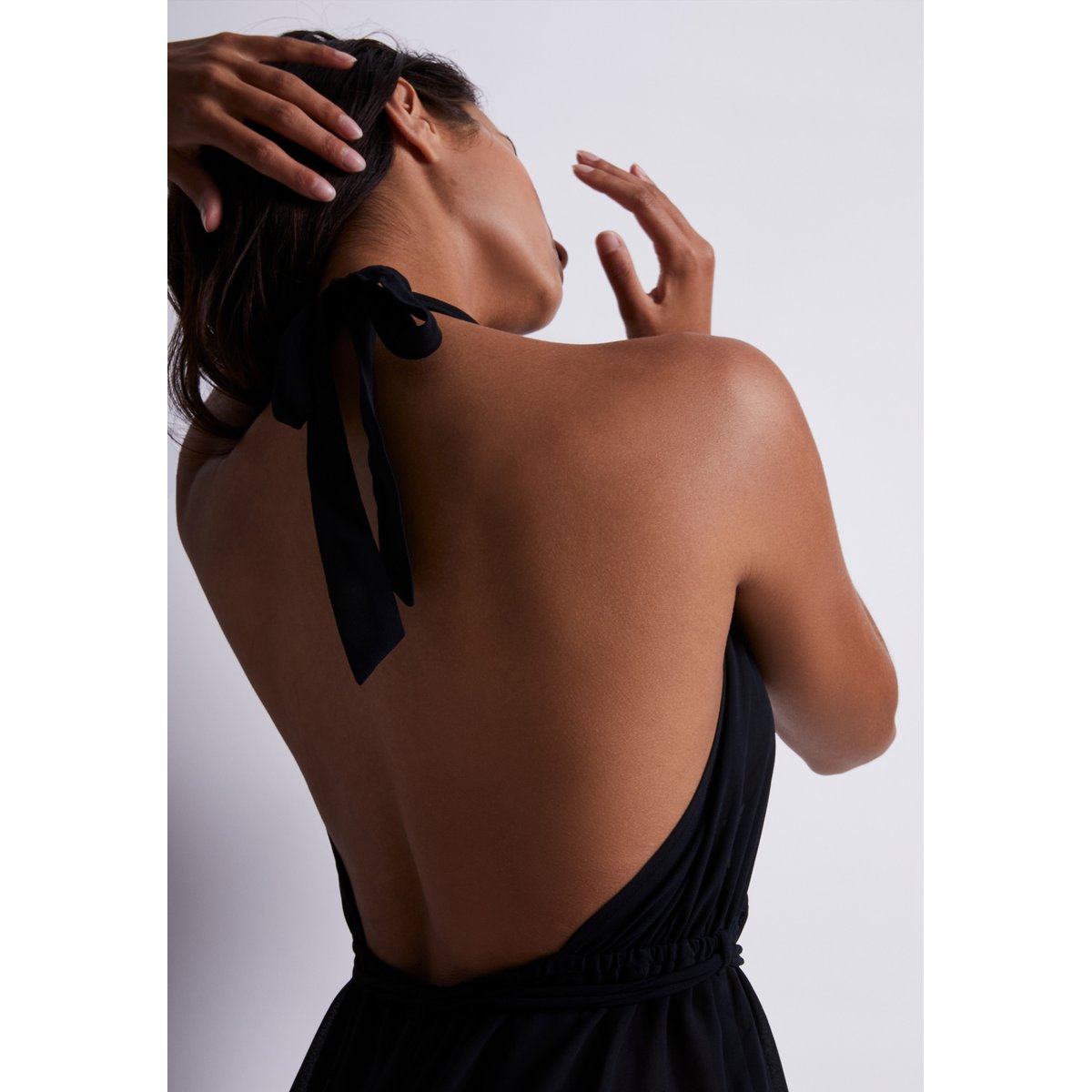 Combishort Teddy Evening Sand noir, AUBADE
