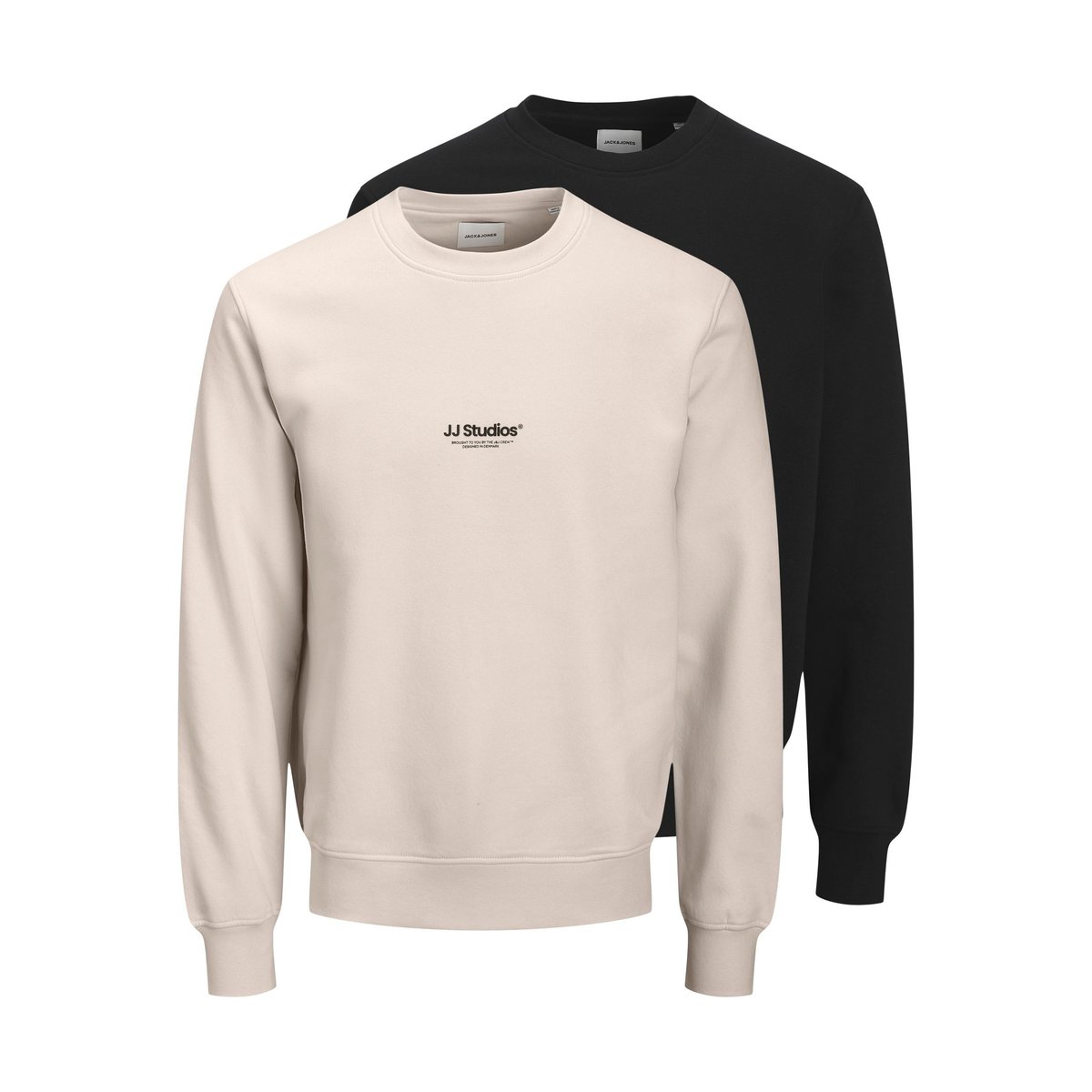 Sweat-Shirt noire - black, JACK & JONES