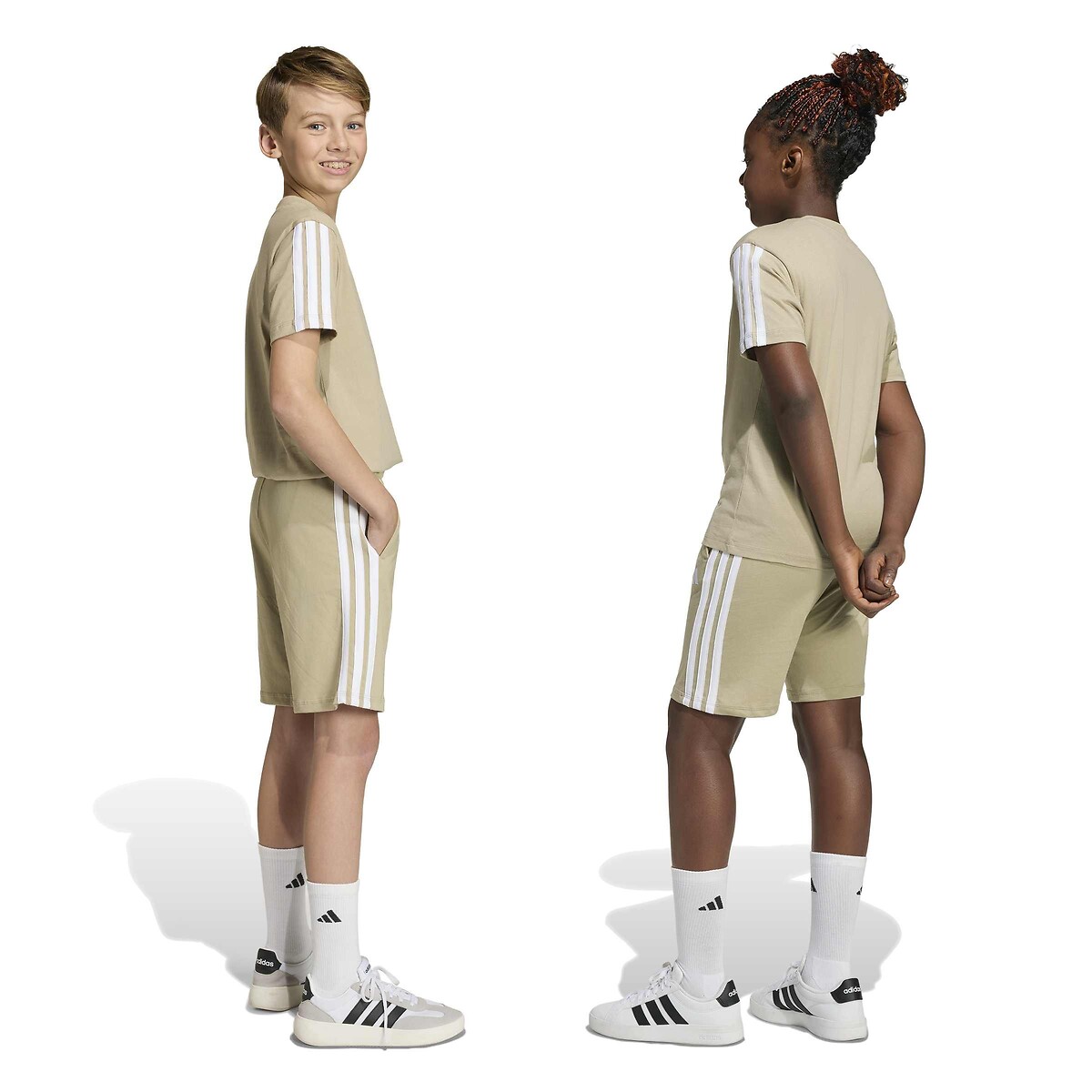 Pantalones cortos 7/8-15/16 años beige , ADIDAS SPORTSWEAR