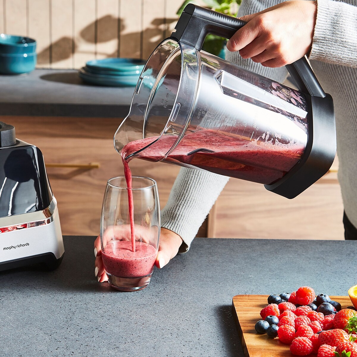 Jug Blender - 403065 black, MORPHY RICHARDS