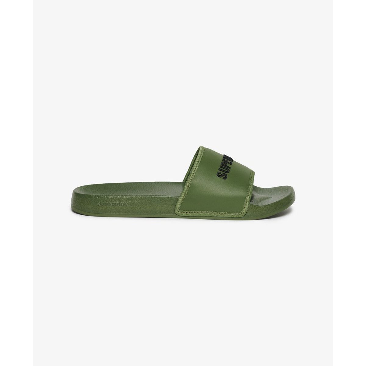 Claquettes Tarp Core vert olive kaki, SUPERDRY