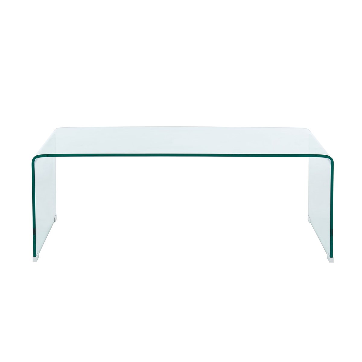 Table basse verre trempé GINZA transparent, SORELH