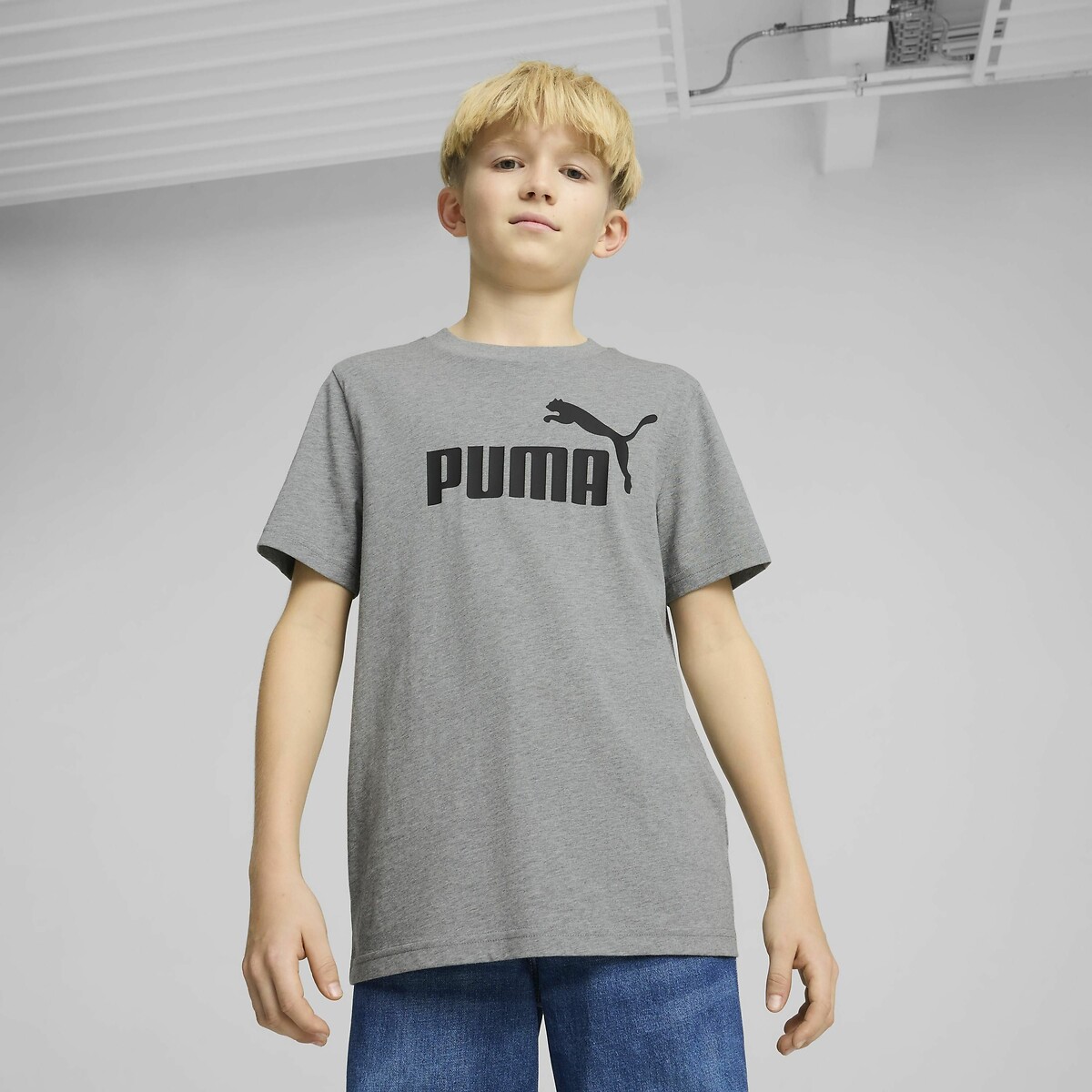 T-shirt manches courtes gris, PUMA
