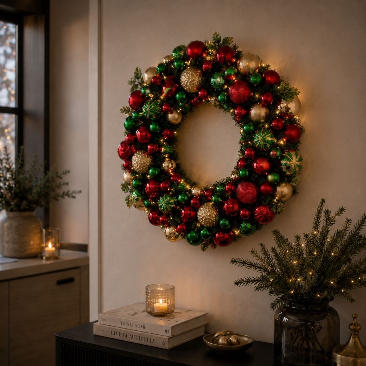 Couronne vert, MICA DECORATIONS