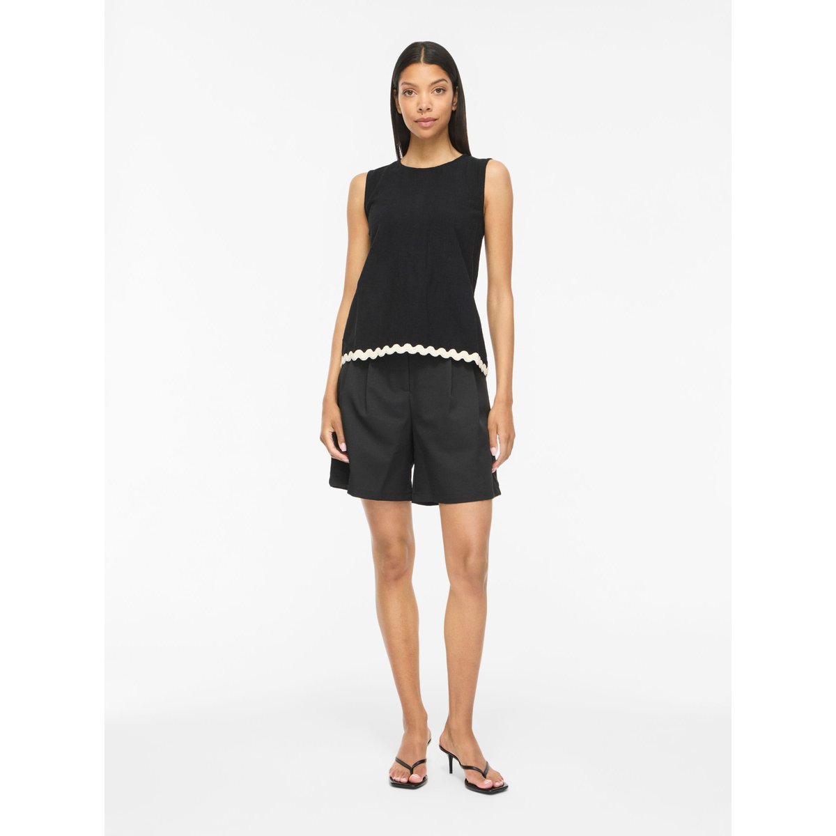 Top Sans Manches noir - black beauty1, VILA