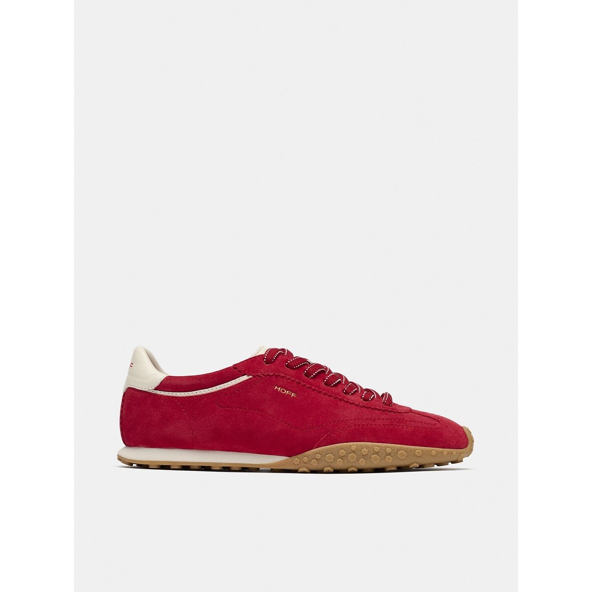 Bridge FL Red Leather Trainers red, HOFF