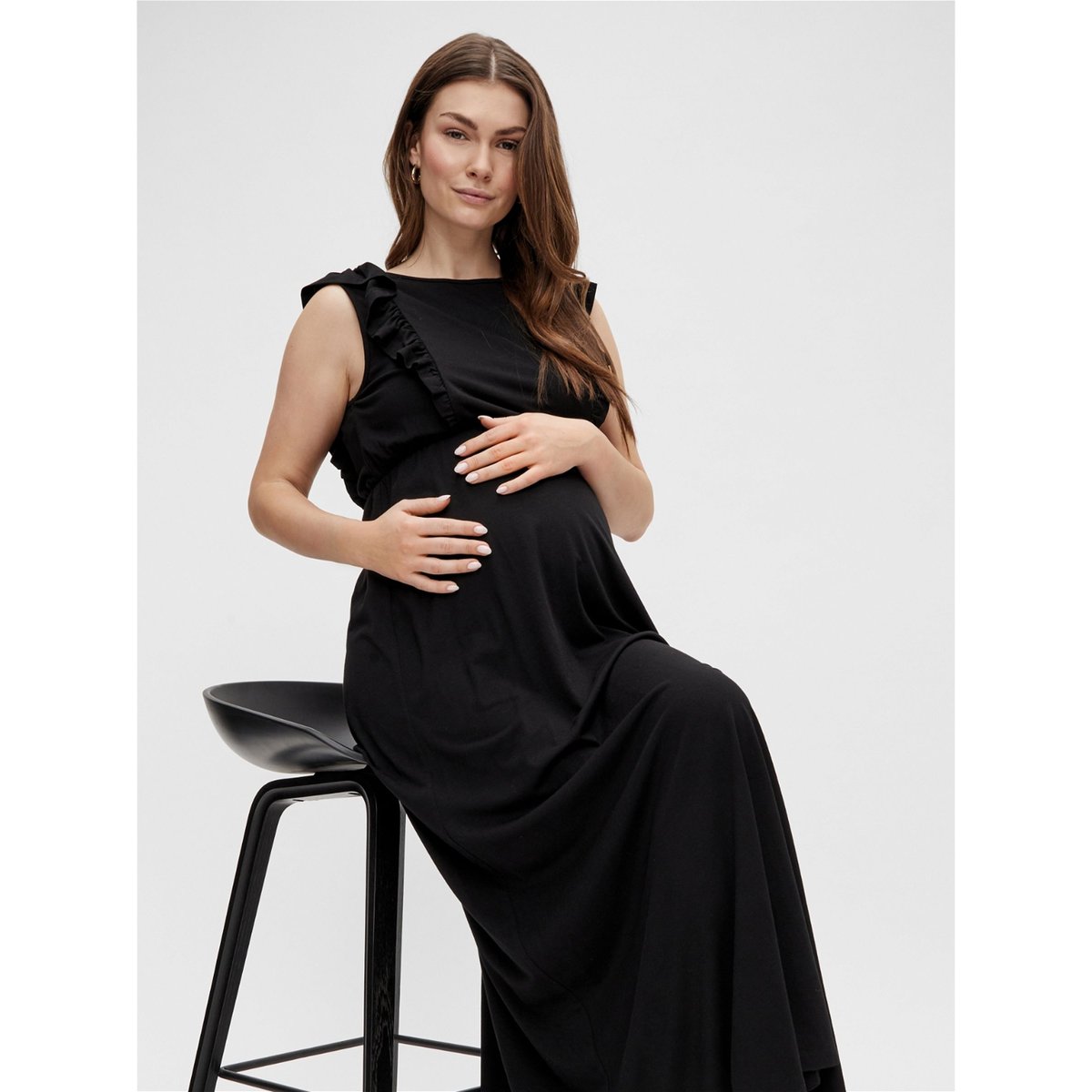 Robe noire - black, MAMA LICIOUS