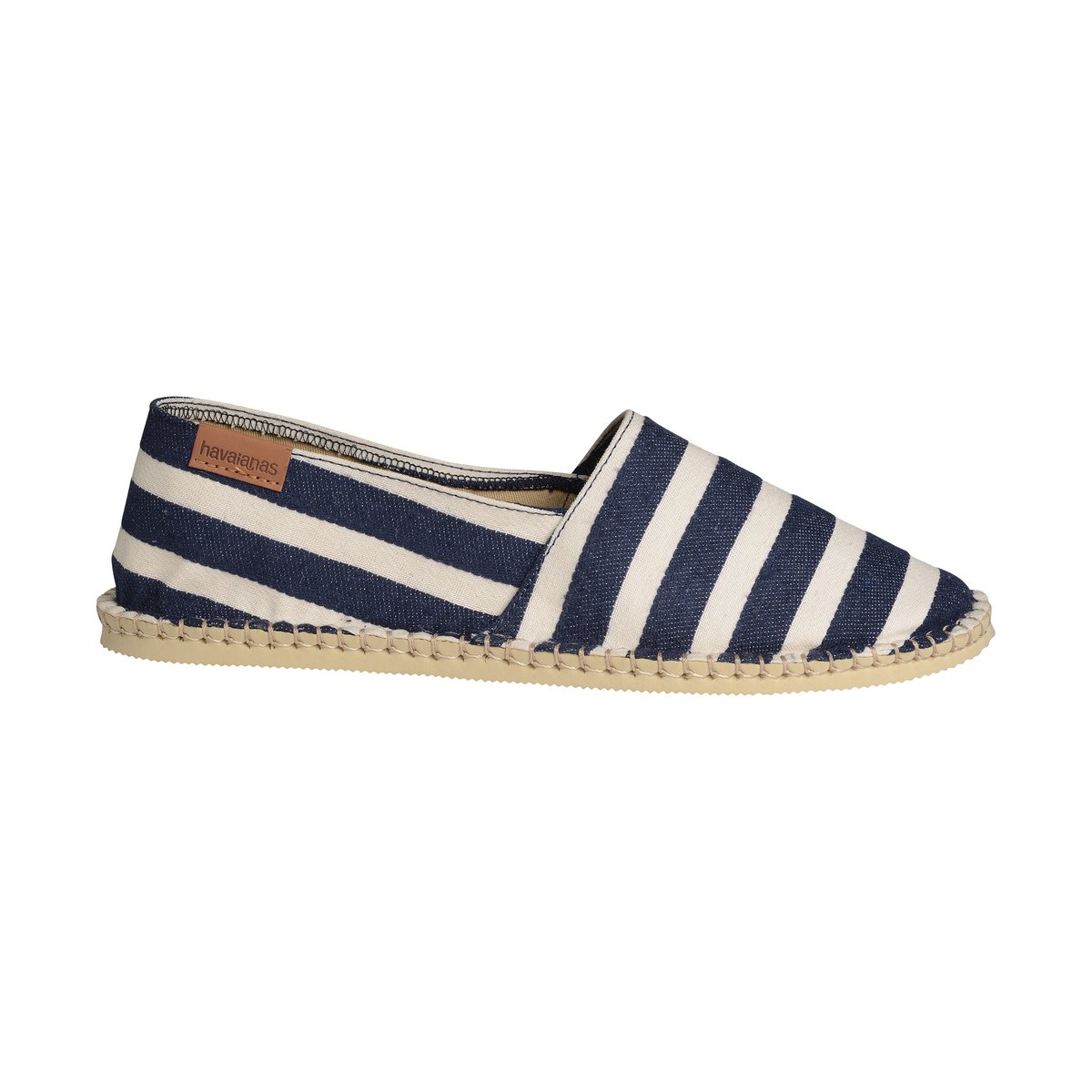 Espadrille à Enfiler Origine Iv sand gris/marine, HAVAIANAS