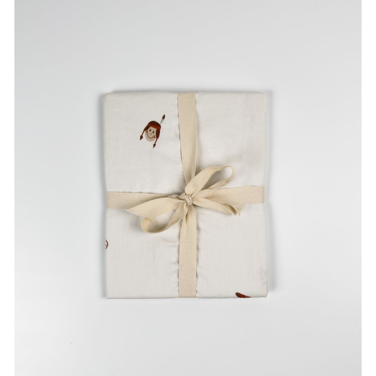 Drap housse 1 personne en coton bio, PETITE PLUME petite plume, KADOLIS