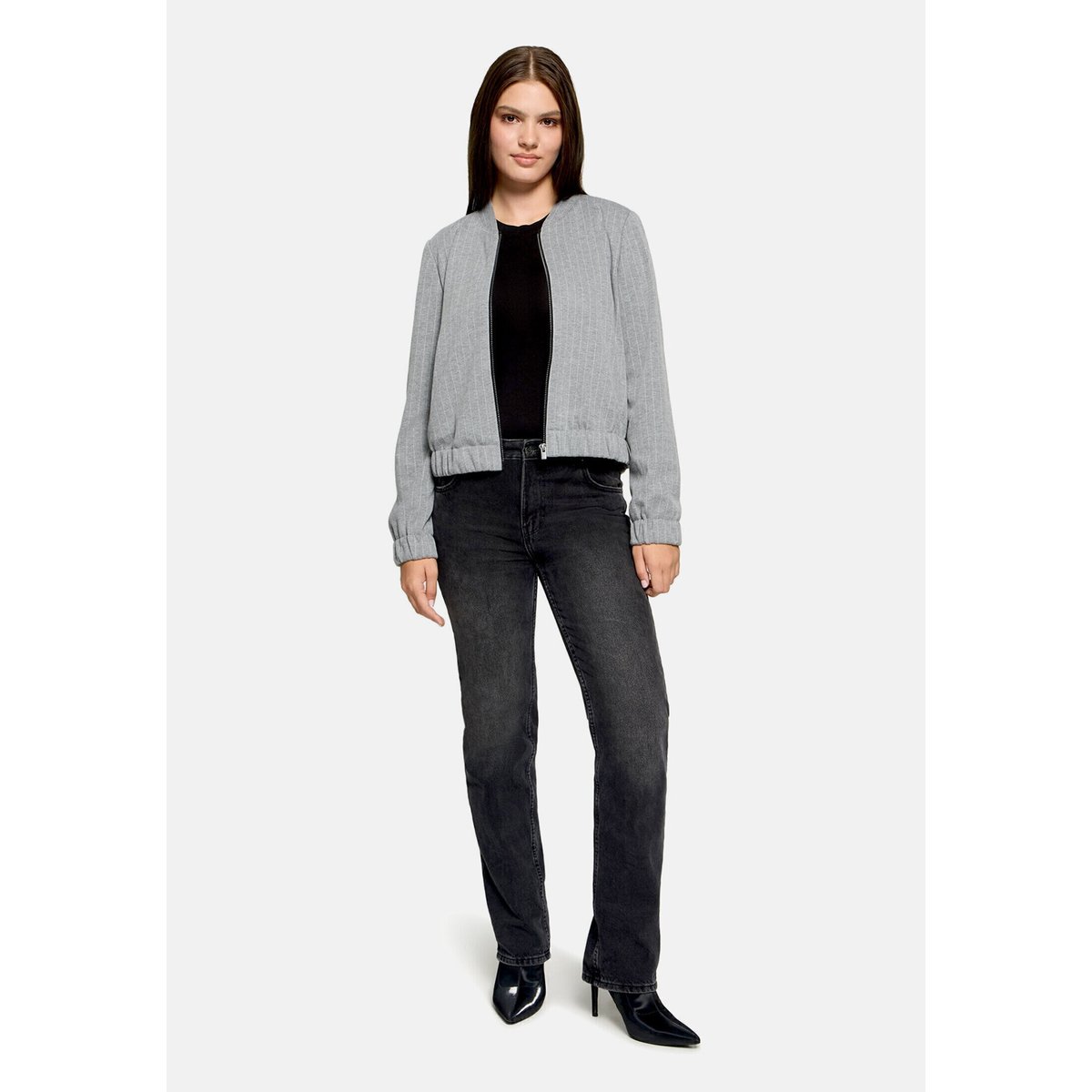 Blouson à manches longues grey melange, BETTY & CO