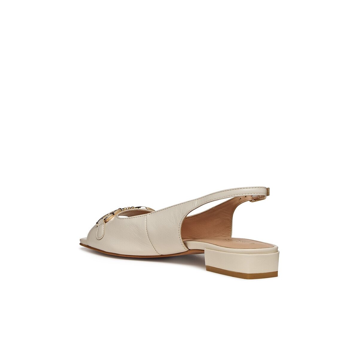 Sandales plates slingback New Eraklia beige, GEOX