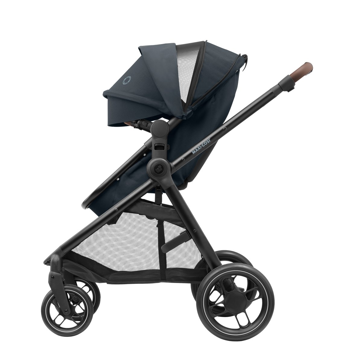 Poussette 2 en 1 Zelia 3, avec nacelle intégrée gris essentiel, MAXI COSI