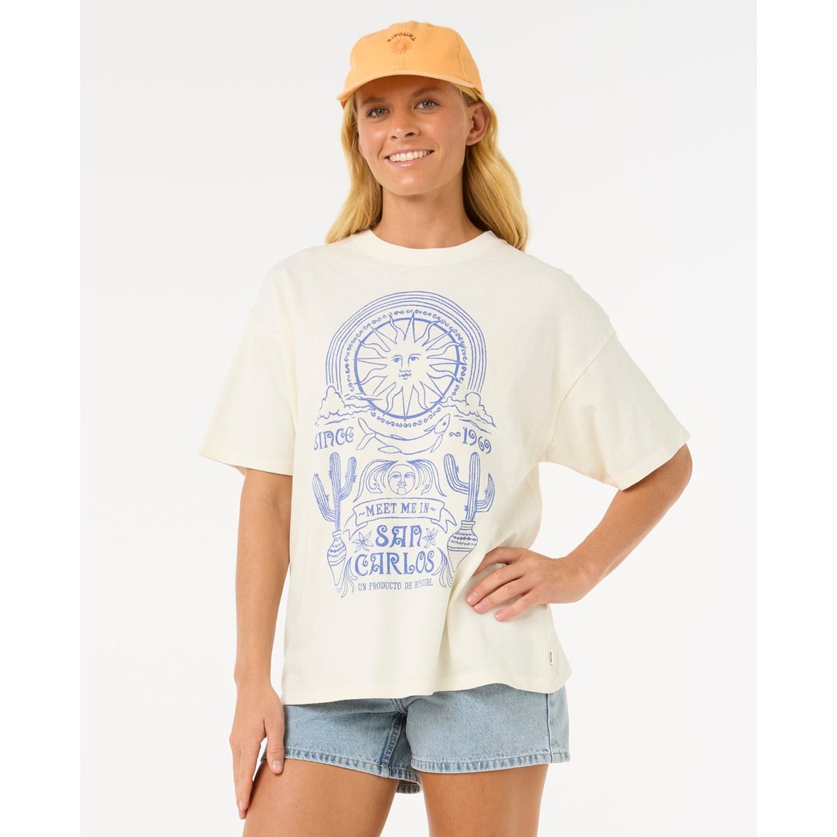 T-shirt SAN CARLOS HERITAGE TEE os, RIP CURL