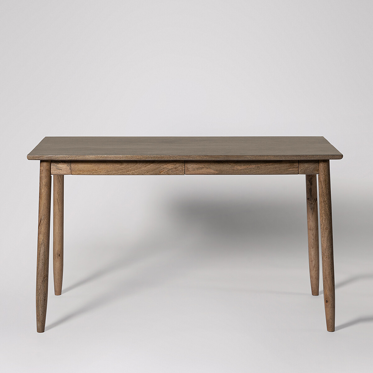Maltby Mango Wood 2 Drawer Desk light wood, SWOON