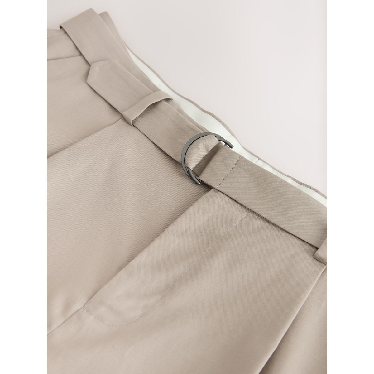 Pantalon de costume ample lin/coton/tencel™ naturel, NEXT