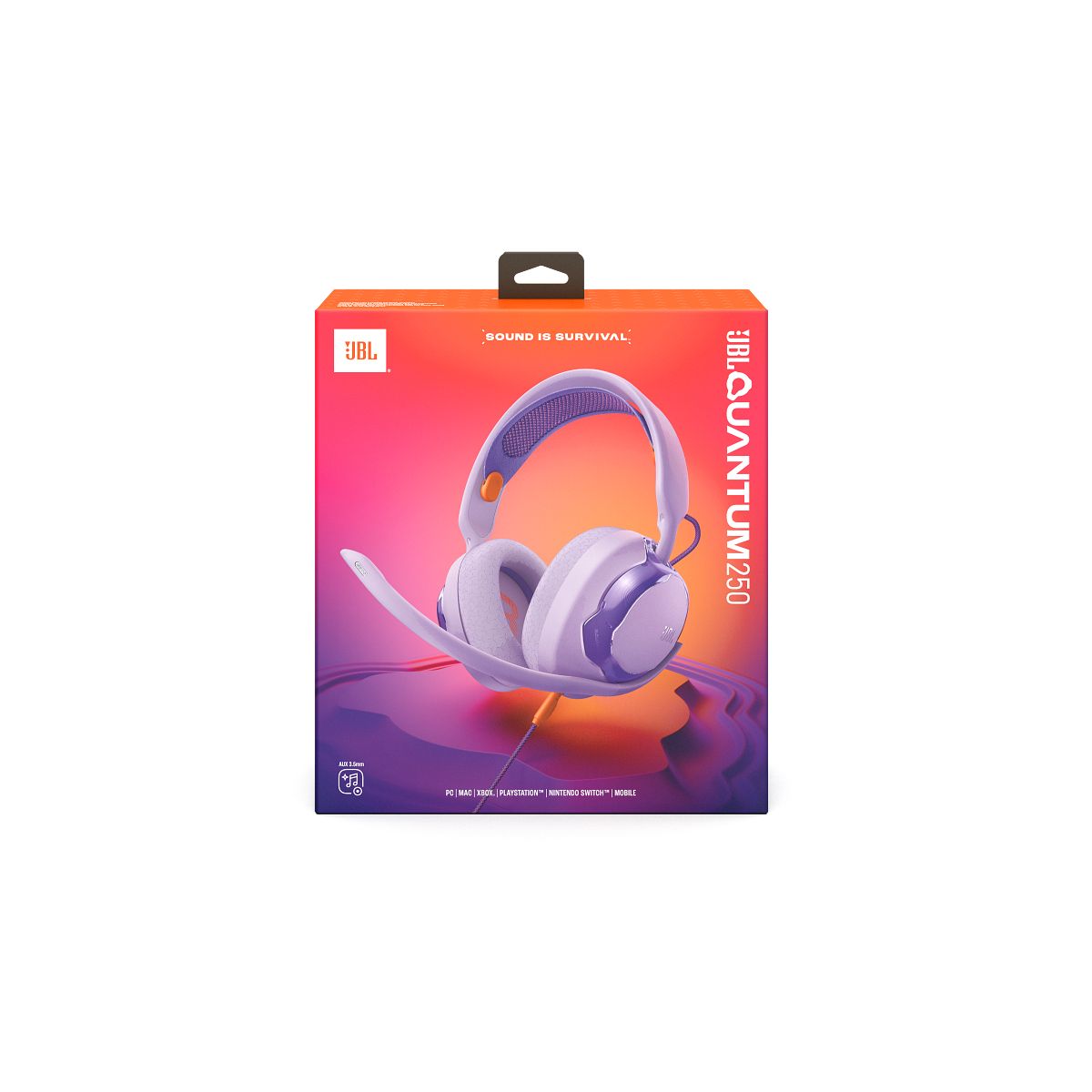 Casque gamer Quantum 250 Violet violet, JBL
