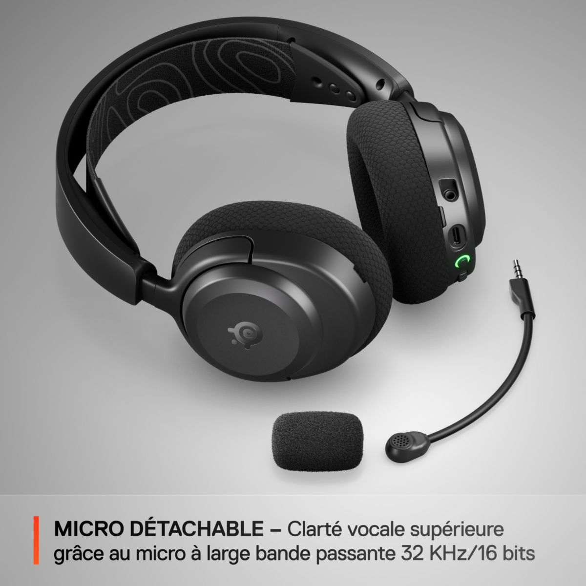 Casque gamer Arctis Nova 3 XW Noir couleur unique, STEELSERIES