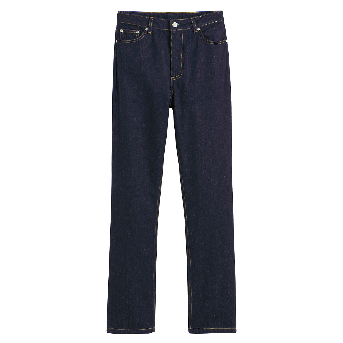 Jean regular, droit, taille haute bleu brut, LA REDOUTE COLLECTIONS