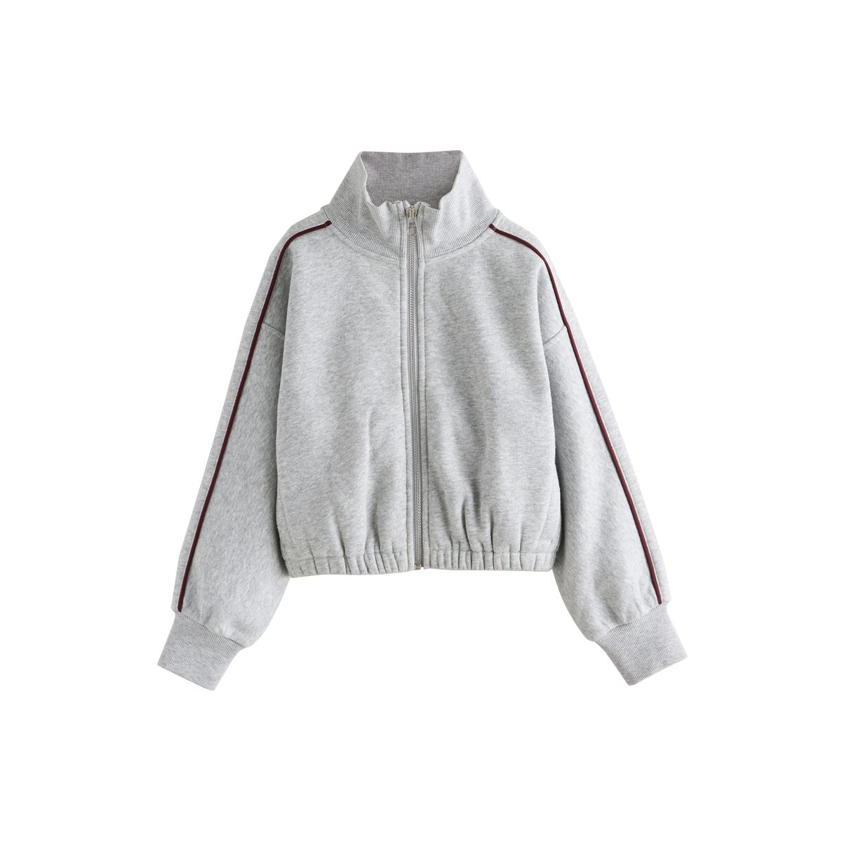 Sweat zippé gris, NEXT