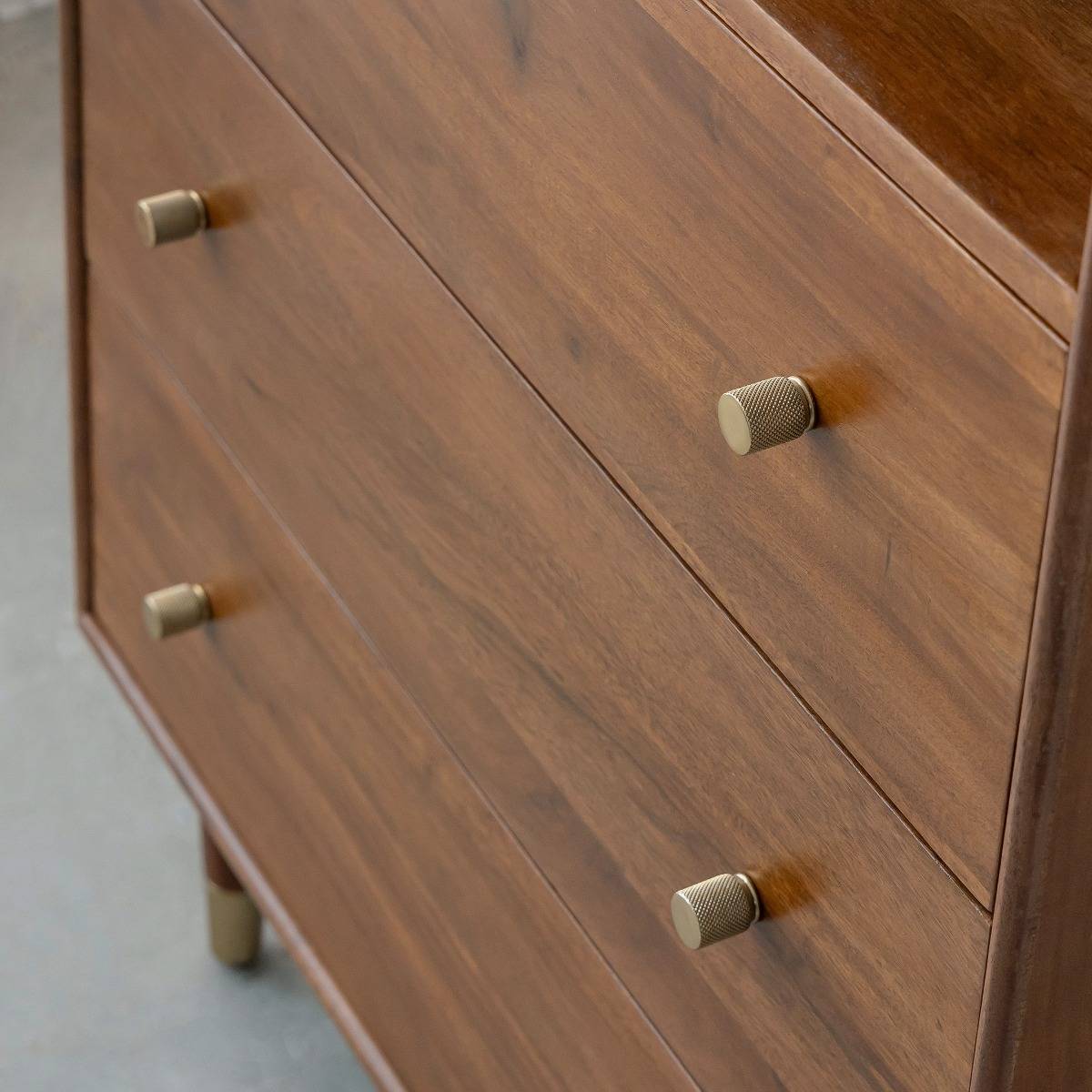Commode en bois d'acacia et métal EMIEL bois clair, MADE IN MEUBLES