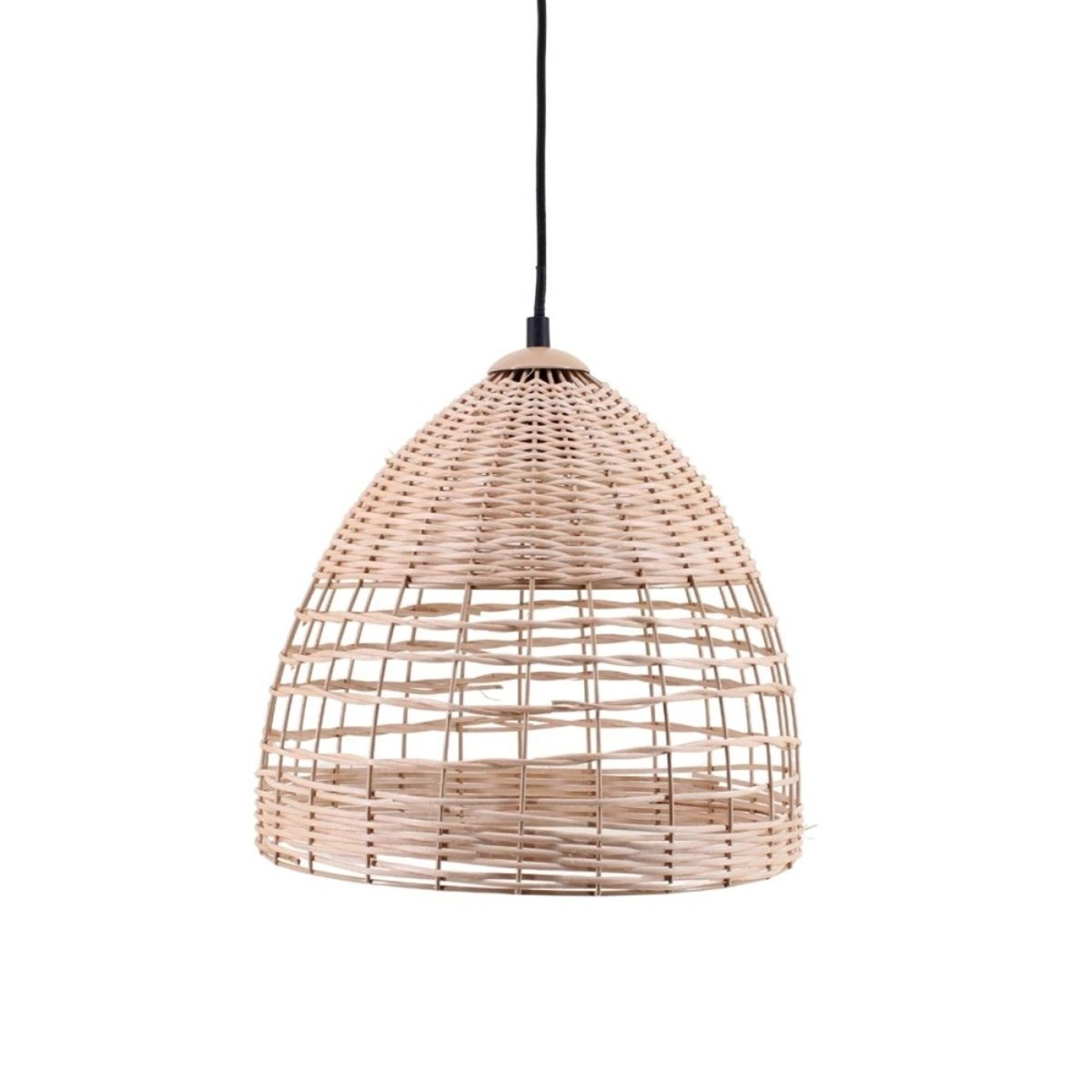 Suspension ronde en bambou 30,5cm naturel, ORNAMI
