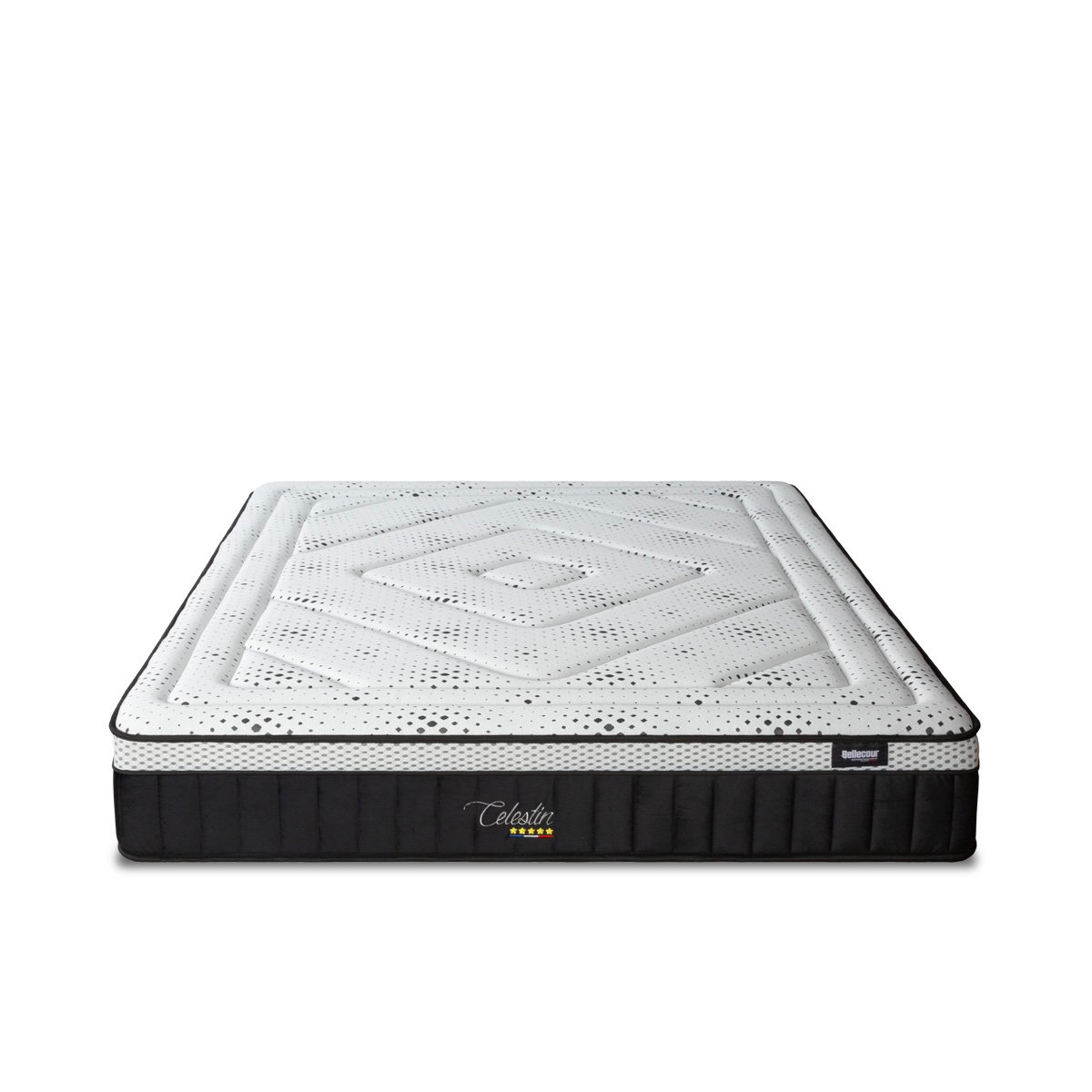 Matelas Mémoire de forme 29 cm CÉLESTIN 2.0 - 180x200 cm blanc, BELLECOUR