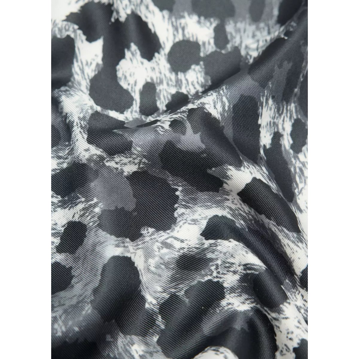 Mouchoir carré léopard gris, MANGO