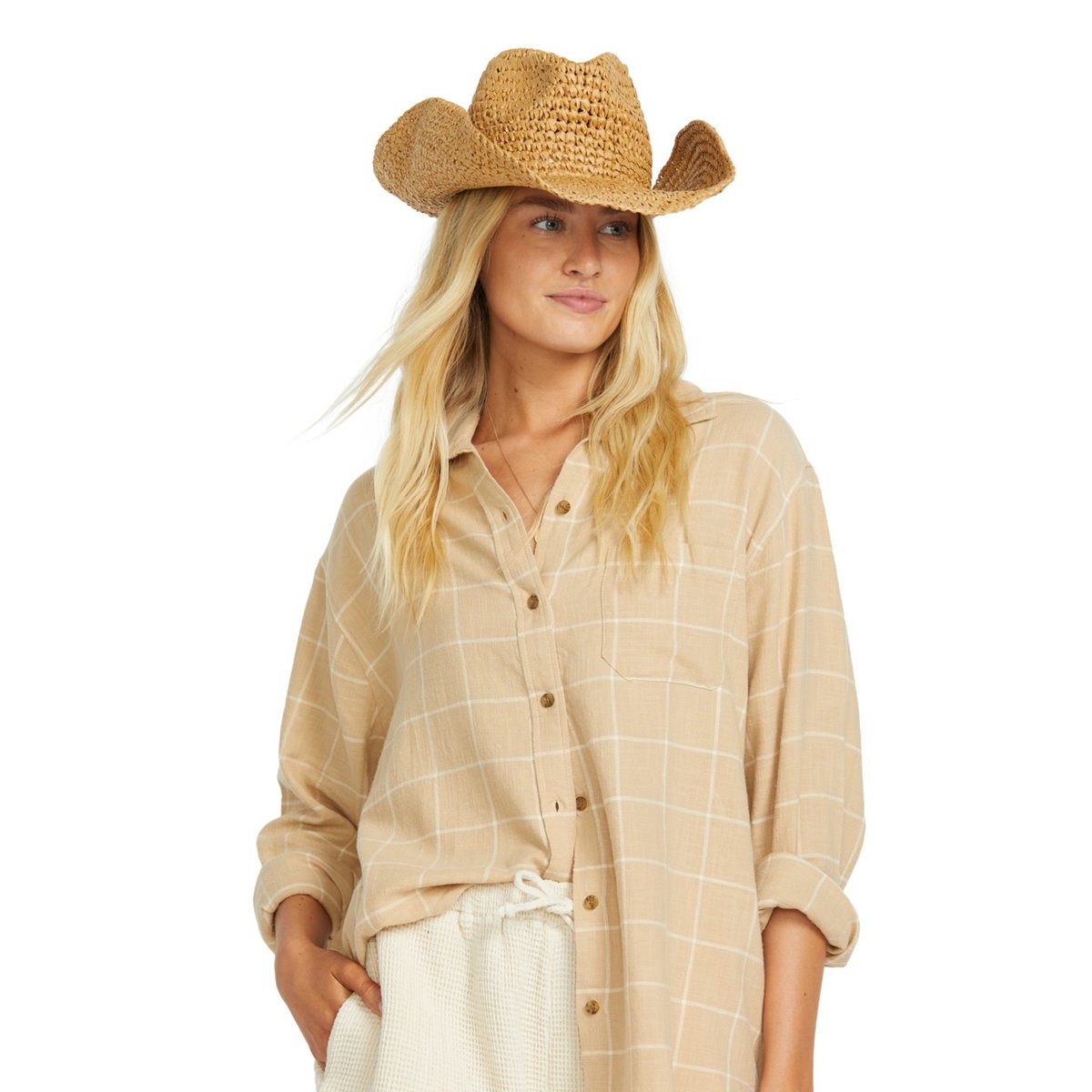 Chapeau de protection TAKE IT WEST blanc natural, BILLABONG
