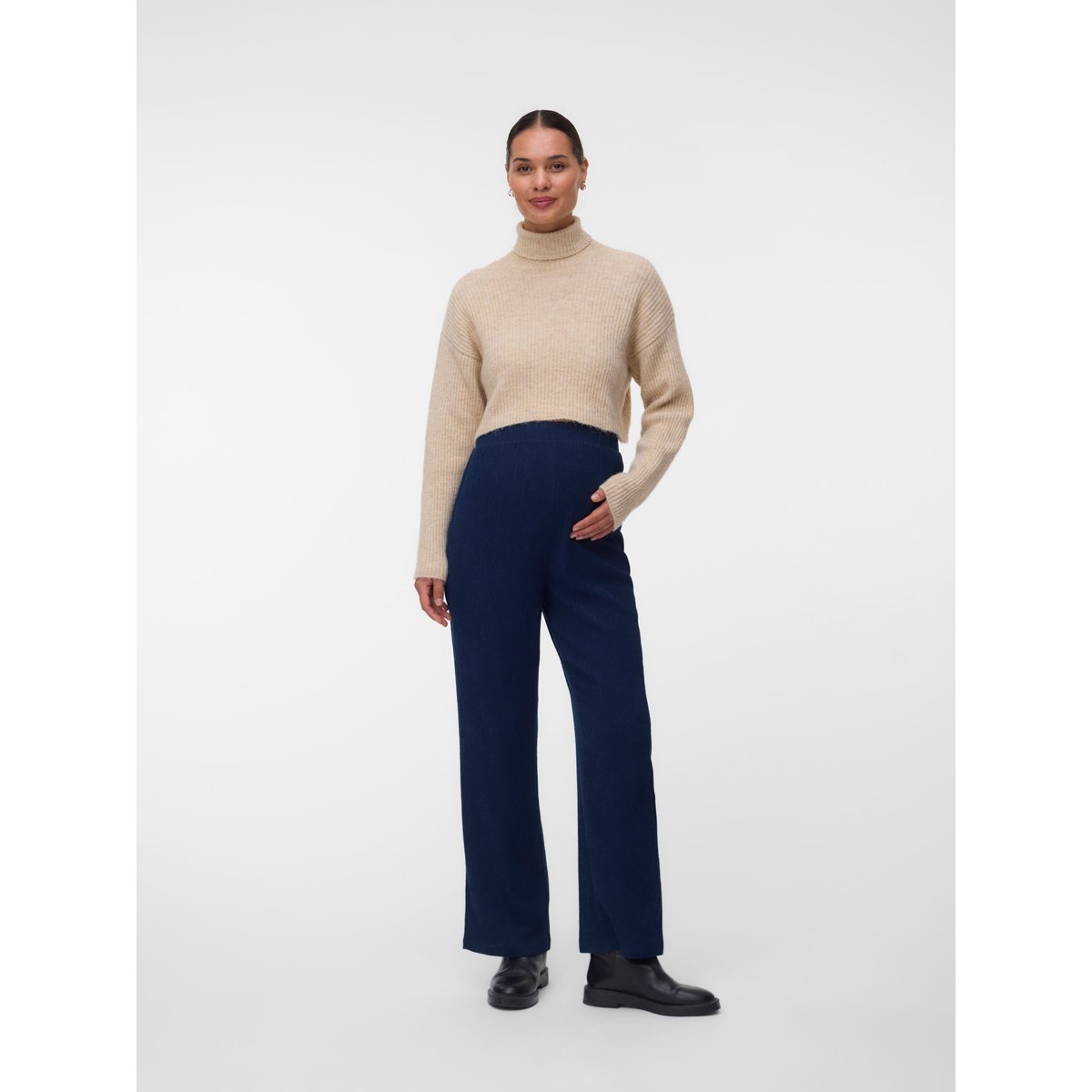 Pantalon navy blazer, MAMA LICIOUS
