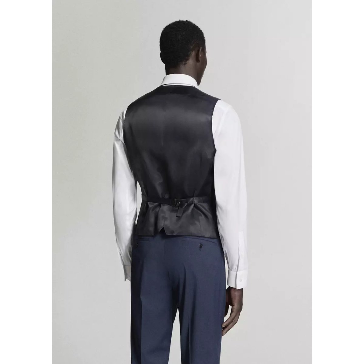 Gilet de costume Paris slim fit bleu encre, MANGO MAN