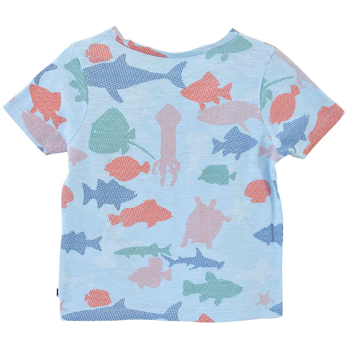 Tee shirt carly bleu chinÉ blanc, SUCRE D'ORGE