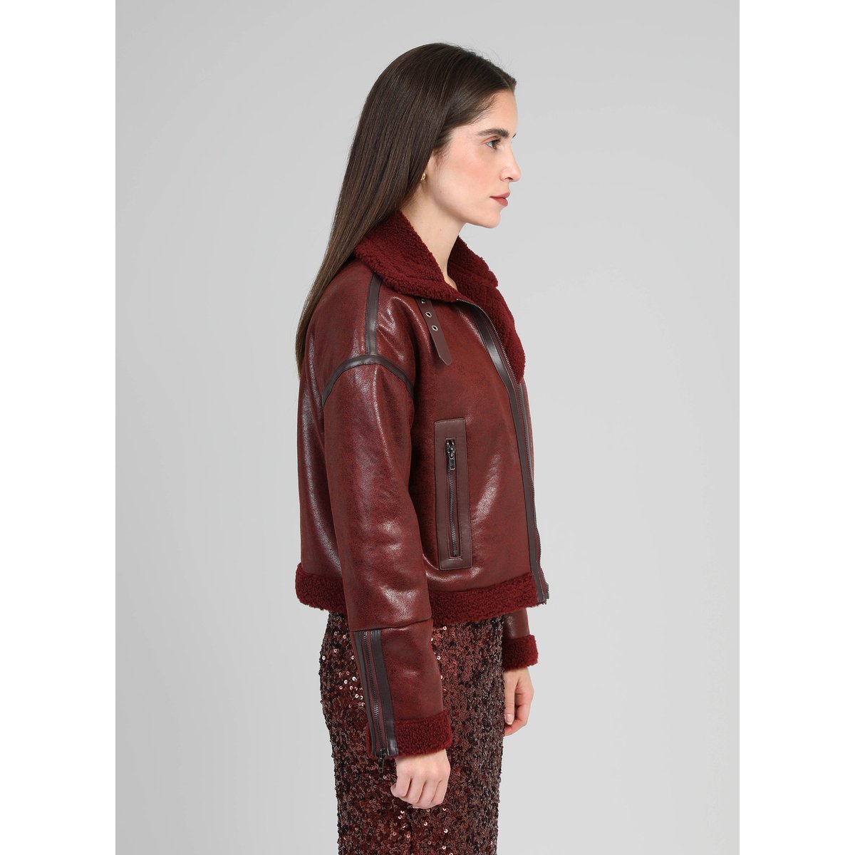 Blouson CALLAO wine, AN'GE