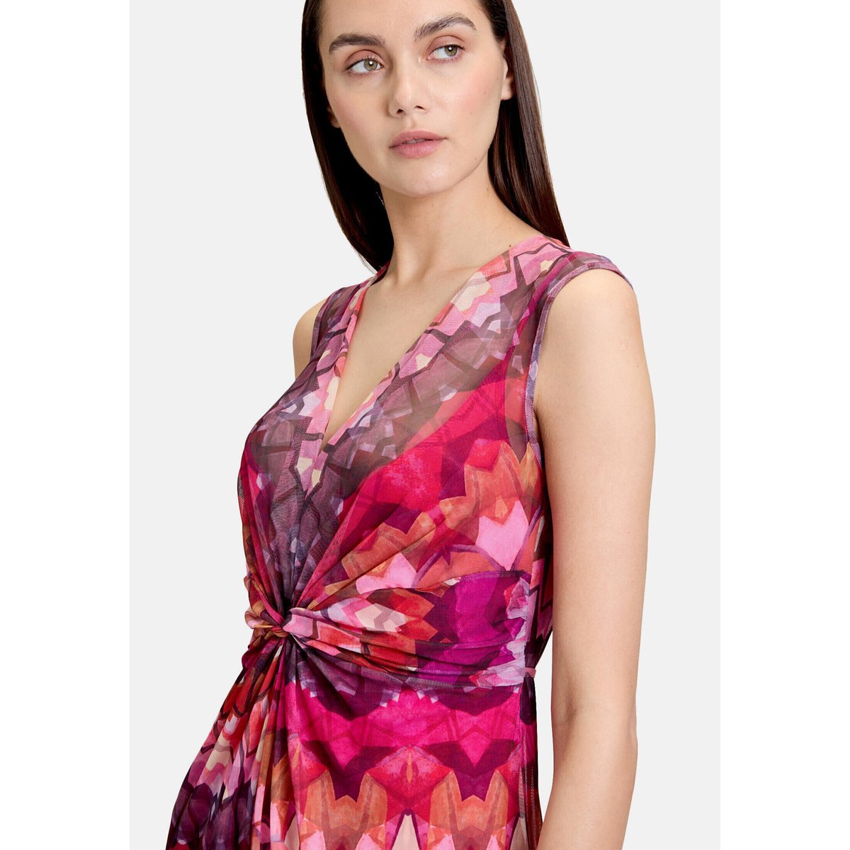 Robe longueur midi sans manches rosé/lilac, CARTOON