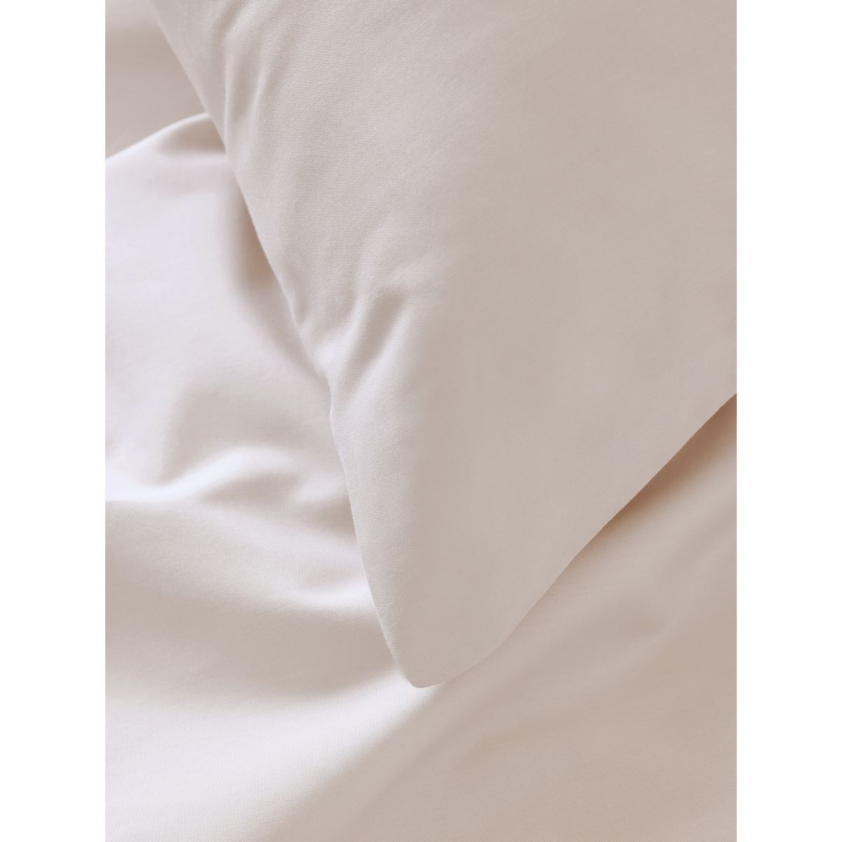 Housse de couette/taie d'oreiller 200 fils naturel, NEXT
