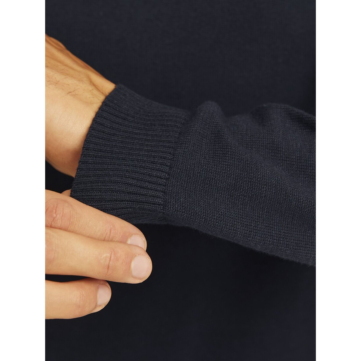 Maglione a dolcevita blu marino, JACK & JONES