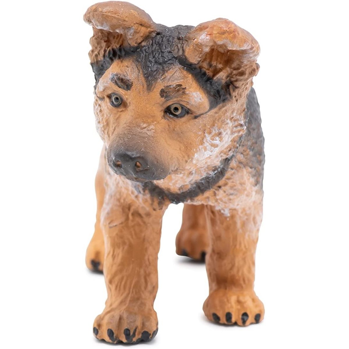 Figurine Bébé berger allemand marron, PAPO