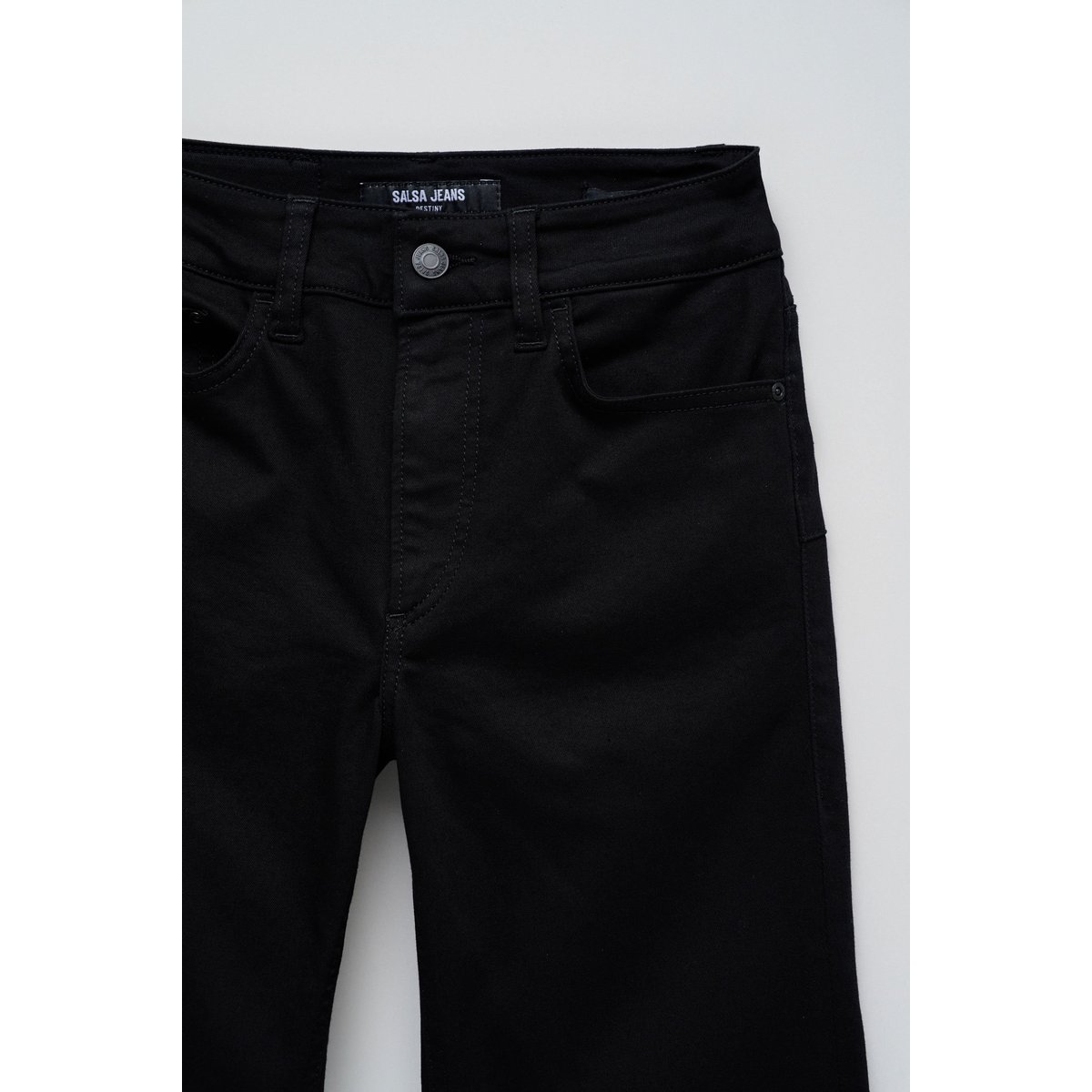 JEANS DESTINY PUSH UP FLARE noir, SALSA JEANS