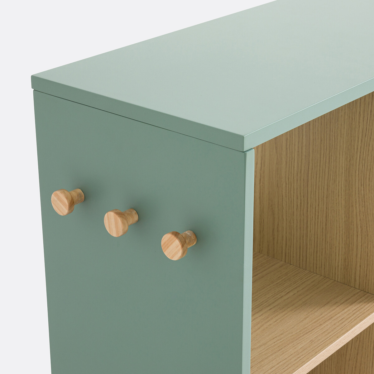 Etagère de rangement 9 casiers, Bookie vert grisé, LA REDOUTE INTERIEURS