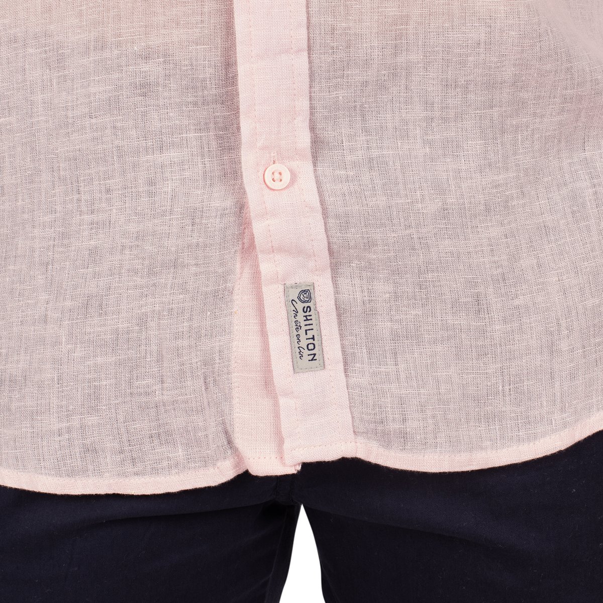 Chemise en lin sunset creek rose, SHILTON