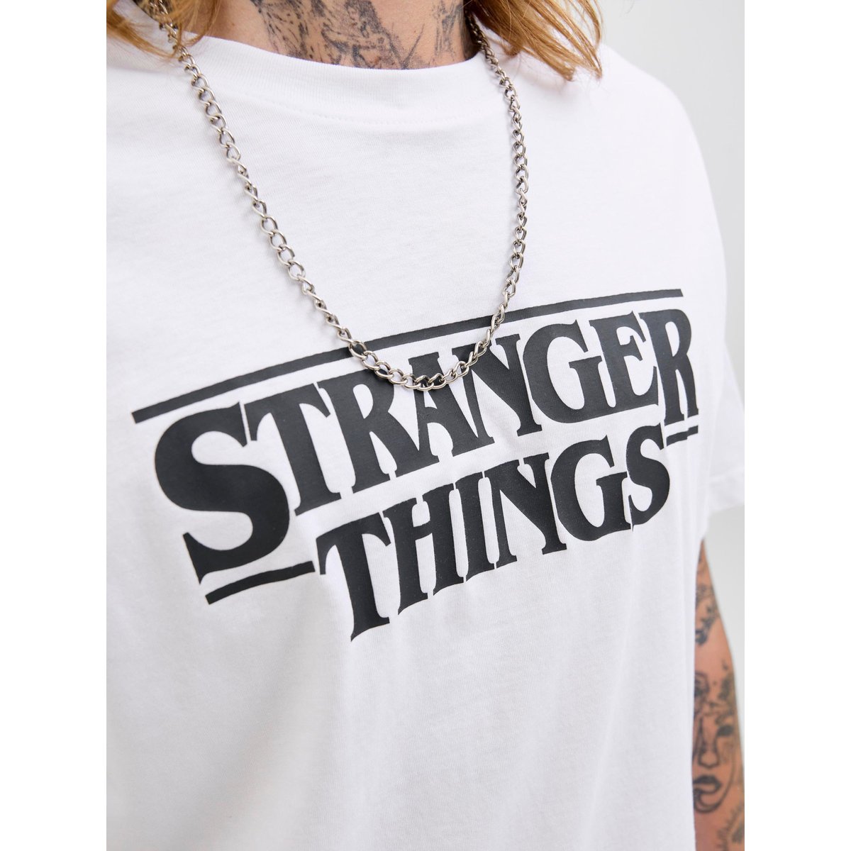 T-Shirt bright white, JACK & JONES