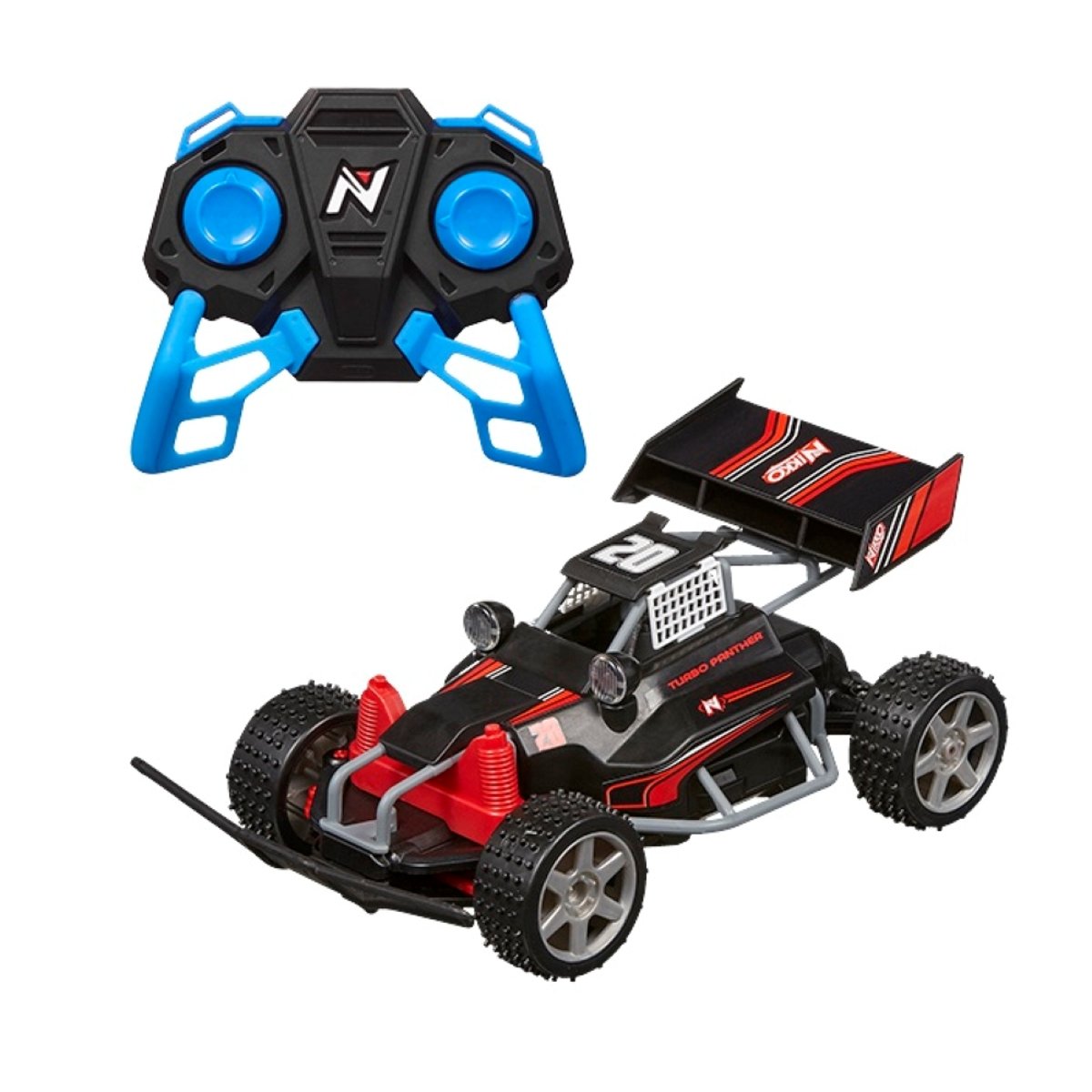 Voiture RC Race buggies night panther noir, NIKKO