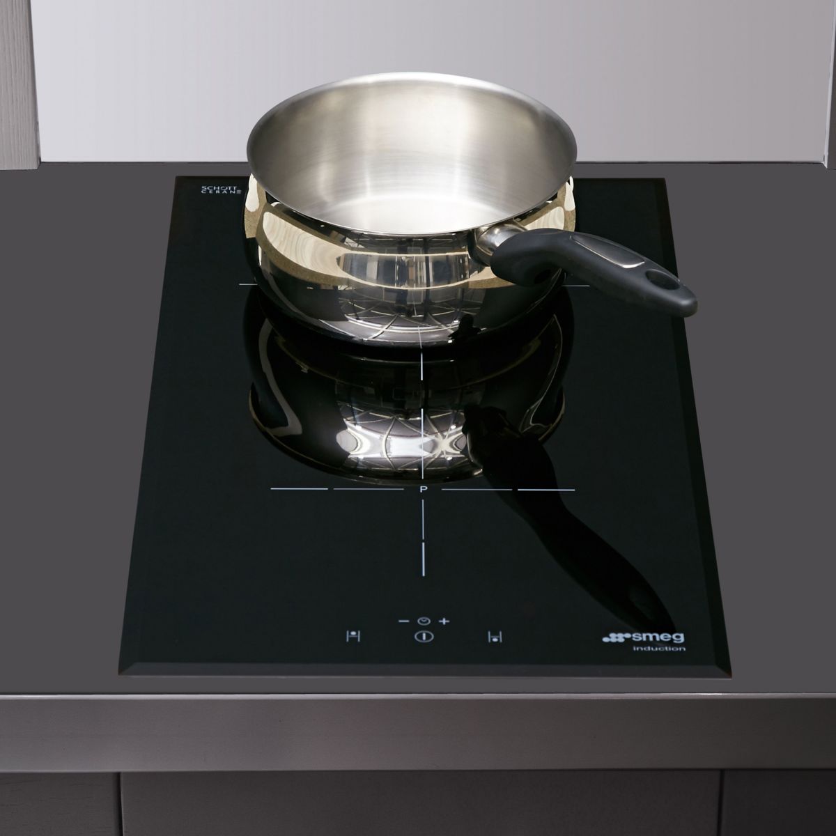 Domino induction SI5322B noir, SMEG