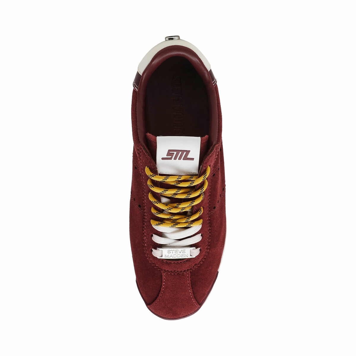 Mirage-SM Suede Trainers burgundy, STEVE MADDEN