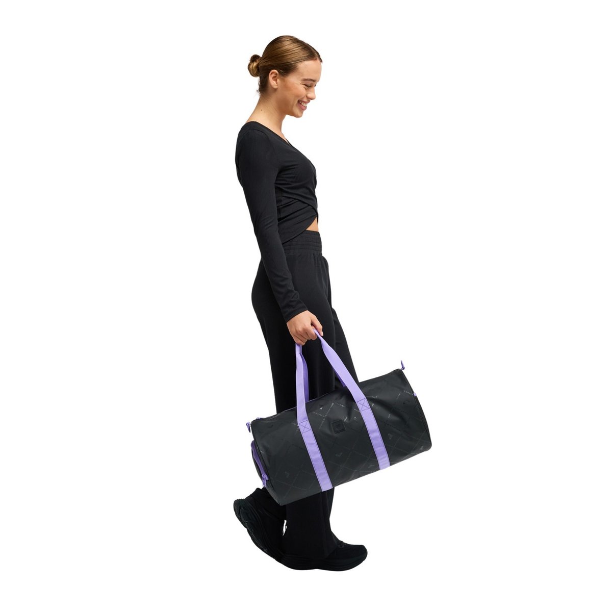 Sac de voyage ou sport BREATHE IN THE AIR. noir anthracite monogram rx, ROXY