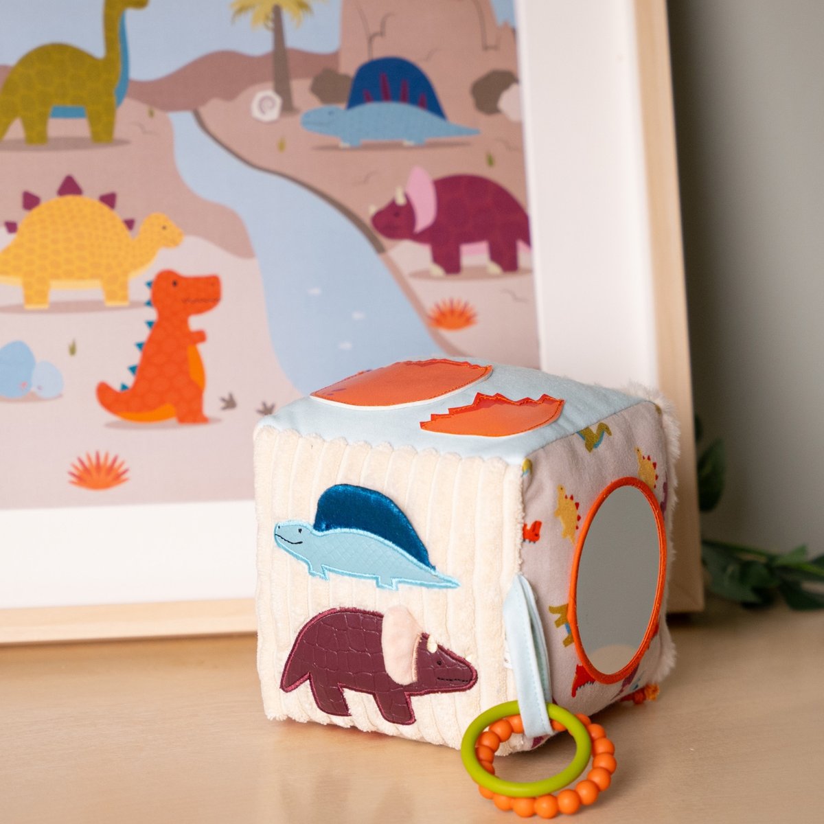 Cube d'éveil Les Amis Dinos multicolore, LITTLE BIG FRIENDS