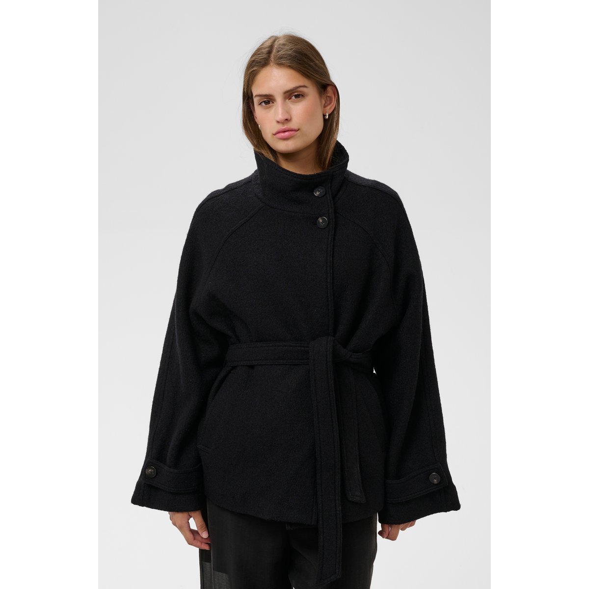 Veste d'extérieur noir, SOAKED IN LUXURY
