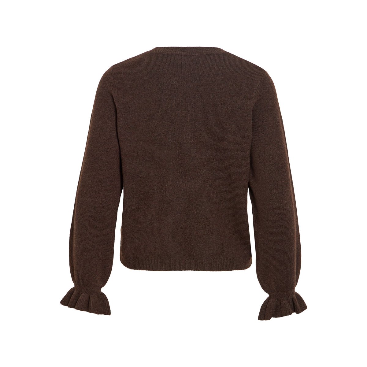 Pull En Maille marron - coffee bean1, VILA